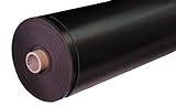 Teichfolie PVC Schwarz, 1,0mm Breite 2 m